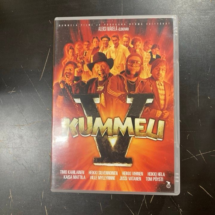 Kummeli V DVD (VG+/M-) -komedia-